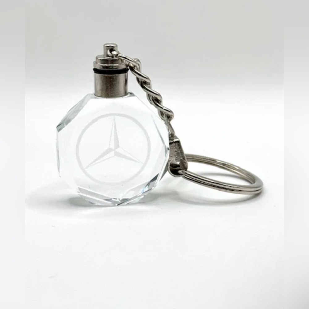 Multicolor LED Car Keychain